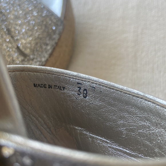 Miu Miu glitter sandals s.38 - Picture 8 of 9